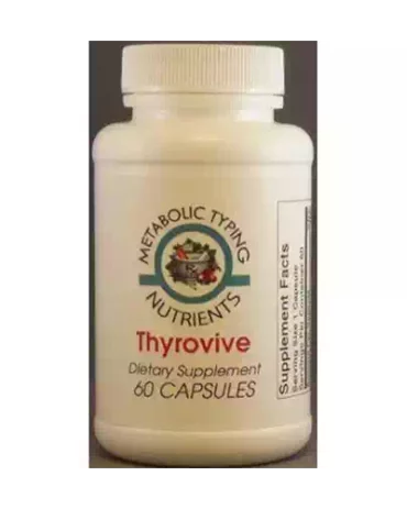 Thyrovive Dietary Supplement (60) – Metabolic Typing Nutrients