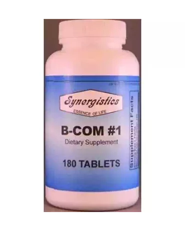 B-Com #1 (180 Tablets) Dietary Supplement by Synergistics