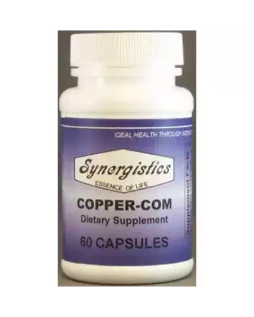 Copper-Com Dietary Supplement (60 Capsules) by Synergistics