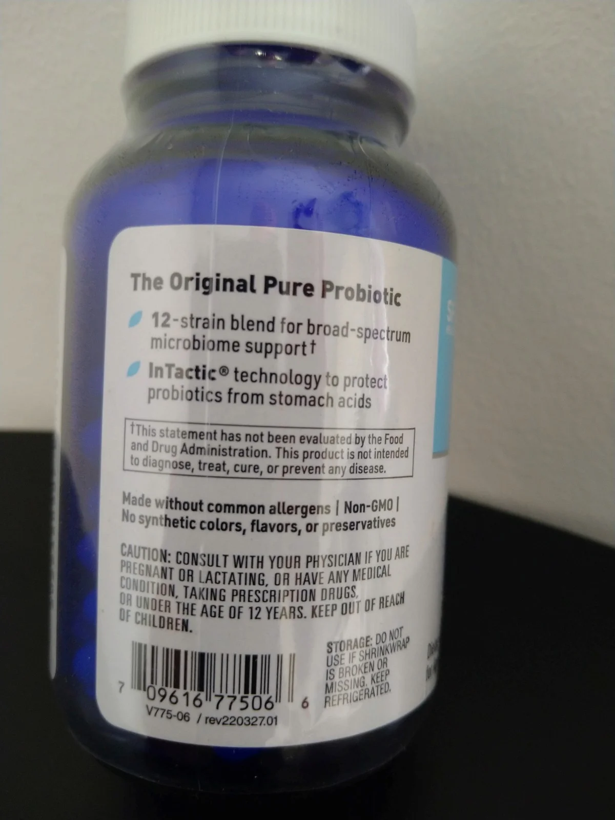 THER-BIOTIC previously Pro-Bio-12 Synergistics Label