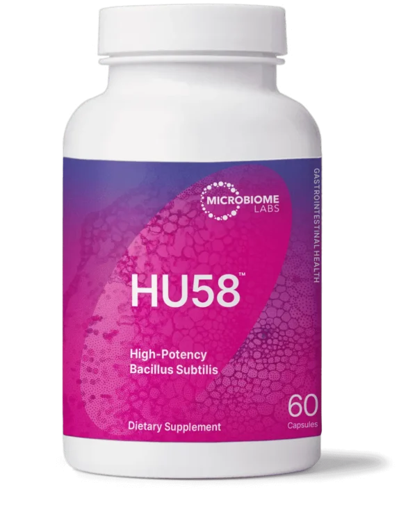HU58 High-Potency Bacillus Subtilis by Microbiome Labs