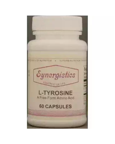 L-Tyrosine, A Free Form Amino Acid (60 Capsules) by Synergistics