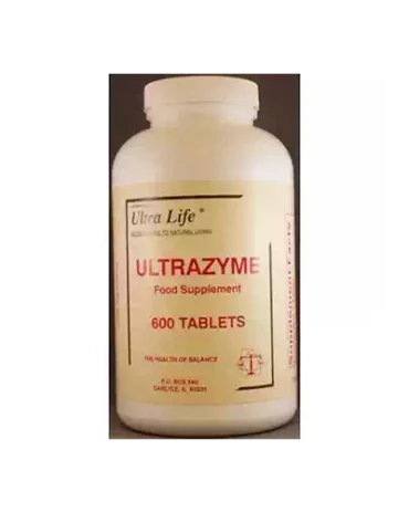 Ultrazyme (600 Tablets) Food Supplement by Synergistics