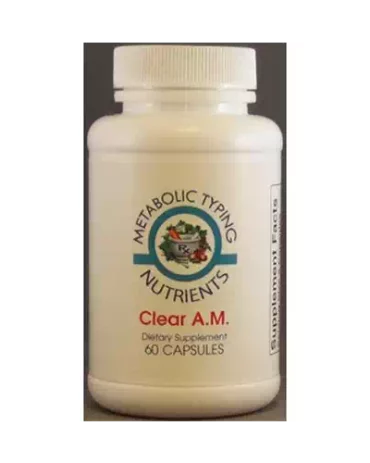 Clear A M Dietary Supplement (60) - Metabolic Typing Nutrients
