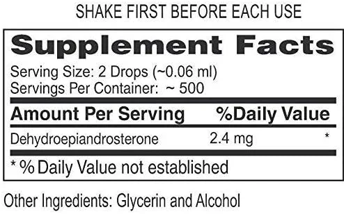 BioMatrix DHEA Drops - 30ml - By BioMatrix - Highest Quality
