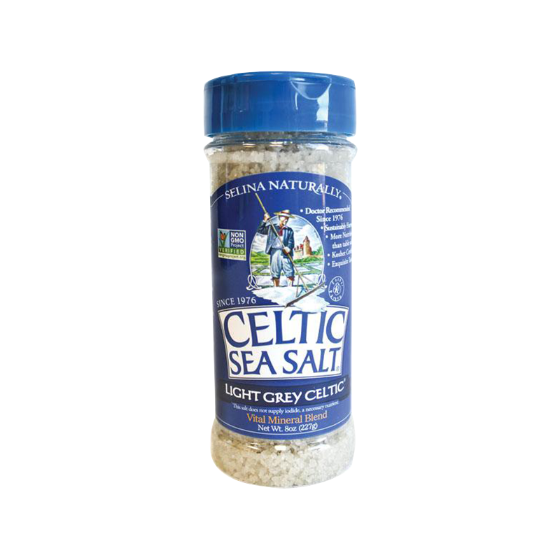 CELTIC SALT Selina Naturally Gourmet Kosher Celtic Sea Salt 1lb