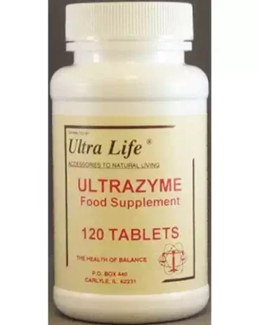 Ultrazyme Food Supplement (120 Capsules) by Synergistics
