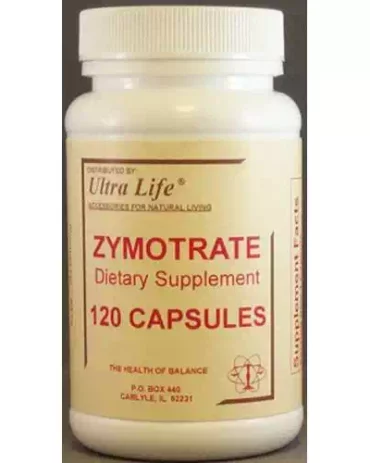 Zymotrate Dietary Supplement (120 Capsules) by Synergistics