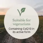 CoQ10 supplement suitable for vegetarians active form