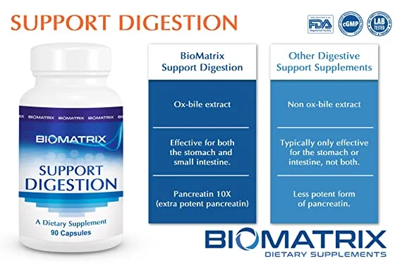 Support Digestion by BioMatrix - Capsules (120)