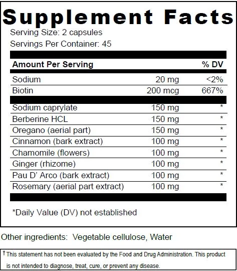 Candid-X (90 capsules) By Biomatrix