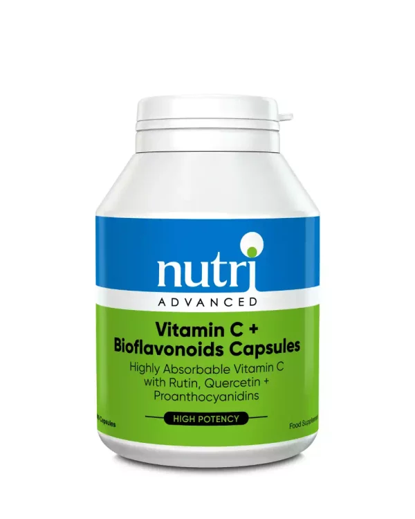 Vitamin C and Bioflavonoids 100 Capsules by Nutri Advanced
