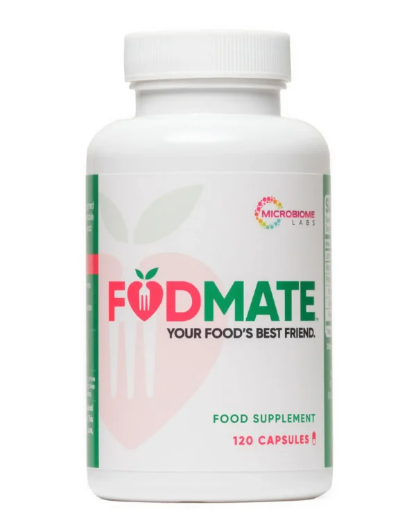 FODMATE by Microbiome Labs – 120 Capsules – Digestive Support