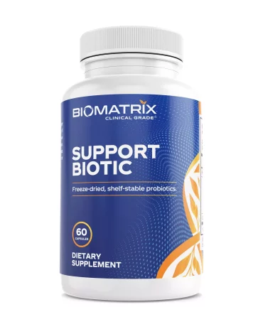 Support Biotic By Biomatrix - Shelf-stable probiotic supplement 60 caps