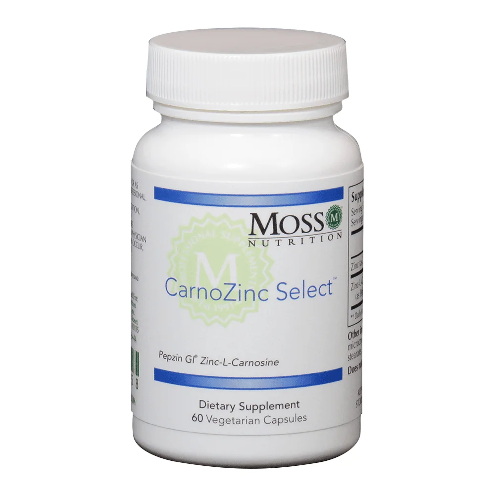 Moss Nutrition Moss CarnoZinc Select – 60 Capsules
