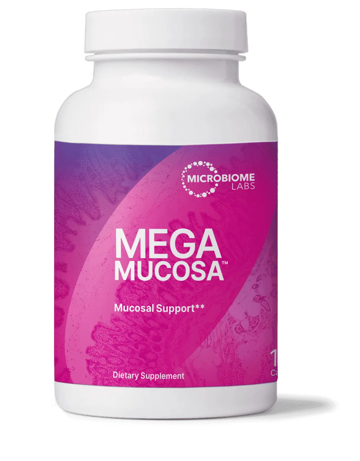 MegaMucosa is the first complete mucosal support supplement of its kind, formulated to REBUILD a healthy mucosal barrier.