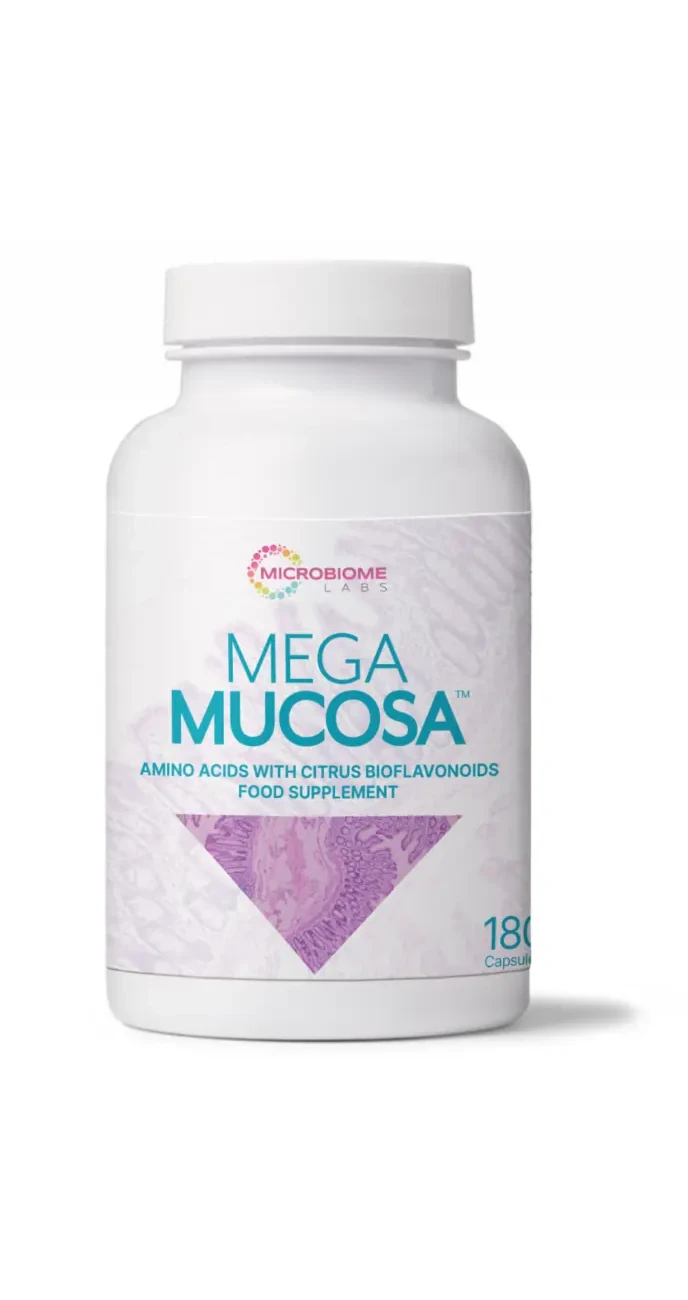 MegaMucosa is the first complete mucosal support supplement of its kind, formulated to REBUILD a healthy mucosal barrier.
