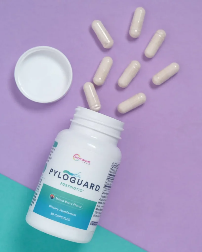 PyloGuard™ is a dietary supplement designed to support the body’s natural processes for elimination. Promo Bottle Opened