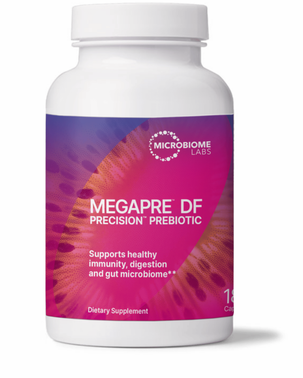 MegaPre™ DF Precision Prebiotic Capsules – Dairy-Free Formula for Gut Health and Microbial Diversity Support