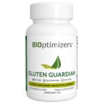 BiOptimizers Gluten Guardian 90 Veggie Capsules – Gluten and Dairy Digestive Enzymes UK & EU